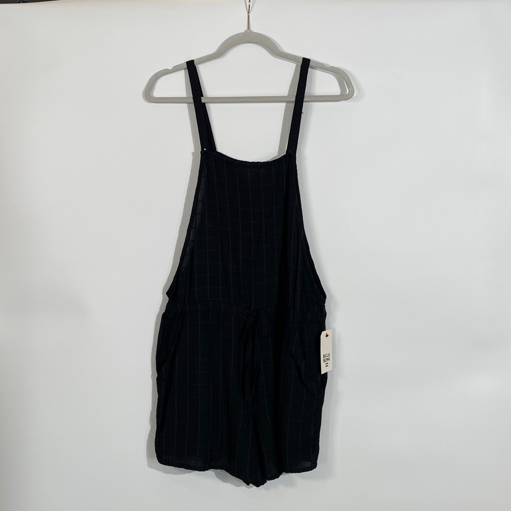Billabong NWT Women's Bermuda Playsuit Romper Black L